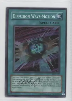 Diffusion Wave-Motion (SE) Unlimited YuGiOh Magician's Force #MFC-107 2003 READ - Image 1