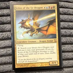 Scion of the Ur-Dragon MTG Time Spiral 2006 Rare Regular English #246 Authentic - Image 1