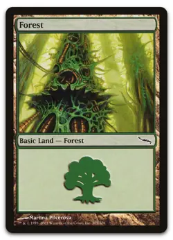 Forest (305) #305 (NM) Mirrodin MRD Magic MTG - Image 1