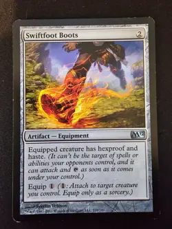 Swiftfoot Boots 219/249 - M12 - Magic: The Gathering - (LP) - Image 1