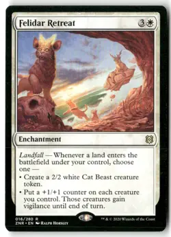 Zendikar Rising #16 Felidar Retreat - Image 1