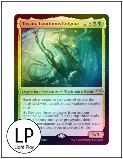 1x Tayam, Luminous Enigma, Foil, Magic the Gathering MTG LP Light Play - Image 1