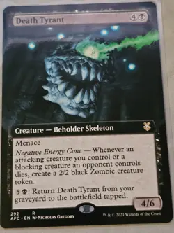 Death Tyrant (Extended Art) Commander: Adventures in the Forgotten Realms - Image 1