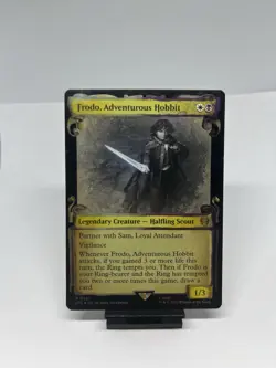 Frodo, Adventurous Hobbit (Showcase Scrolls) Lord of the Rings FOIL - Image 1