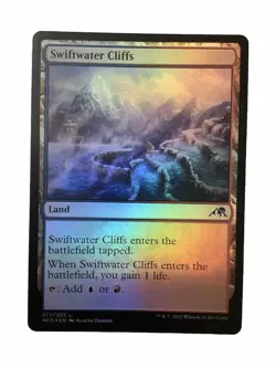 Swiftwater Cliffs NEO 277 MTG Foil Dual Land - Image 1
