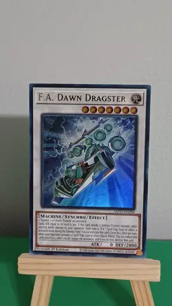 2025 Yugioh F.A. Dawn Dragster MP25-EN284 Ultra Rare 1st Edition - Image 1