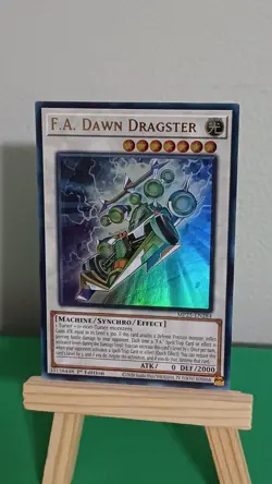 2025 Yugioh F.A. Dawn Dragster MP25-EN284 Ultra Rare 1st Edition - Image 2