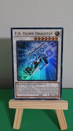 2025 Yugioh F.A. Dawn Dragster MP25-EN284 Ultra Rare 1st Edition - Image 3