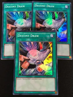 Yugioh Destiny Draw DESO-EN014 1ST Super x3 (NM) - Image 1