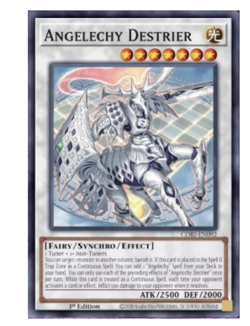 Angelechy Destrier - CORI-EN092 - Super Rare YuGiOh - Image 1