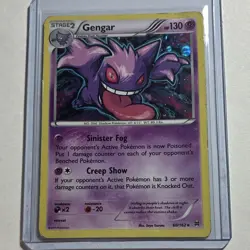 Ultra Rare 2015 Gengar 130hp 60/162 XY - Breakthrough Holo Rare English - Image 1