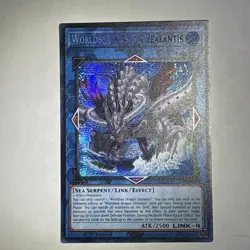 Yugioh Worldsea Dragon Zealantis MP23-EN193 Secret Rare 1st Ed NM - Image 1
