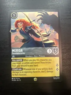 Merida - Formidable Archer - Legendary 191/204 - Disney Lorcana - Wilds Unknown - Image 1