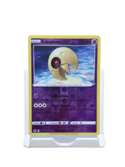 Lunatone 062/159 Reverse Holo Crown Zenith Pokemon TCG Card - Image 1