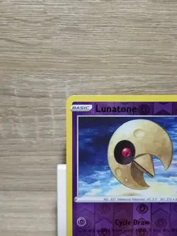 Lunatone 062/159 Reverse Holo Crown Zenith Pokemon TCG Card - Image 2