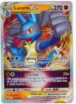 Lucario VSTAR Promo SWSH: Sword & Shield Promo Cards SWSH214 NM - Image 1