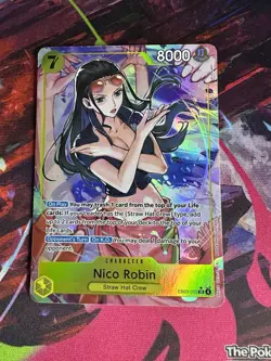 Nico Robin EB03-055 Alt Art One Piece Card TCG NM - Image 1