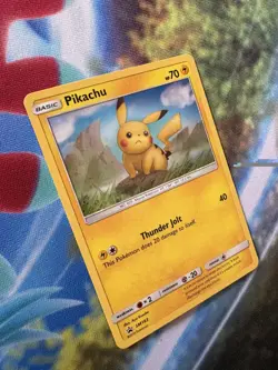 Pokemon Card Pikachu SM183 SM Black Star Promo Holo - Image 3