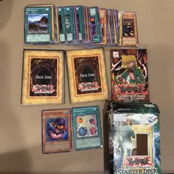 Yu-Gi-Oh! 2002 Starter Deck Joey SDJ Incomplete Box Cards Rulebook No Red-Eyes - Image 1