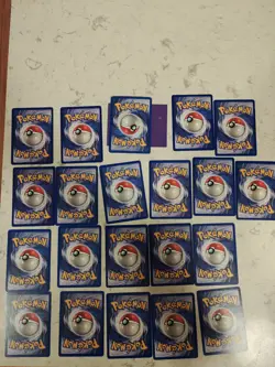 Pokemon MP/LP Lot: 20 Cards, 1 Holo, 4 1st Editions, 1 shadowless. All From 1999 - Image 5