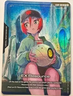 Gundam Card Game MACHU Ex Resource EXRP-009 - Image 1