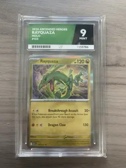 Rayquaza 2026 Ascended Heroes 153/217 Holo Pokemon Card Ace 9 - Image 1