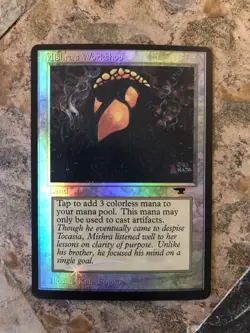 MTG English Mishra's Workshop Light Play Normal Antiquities - Image 1
