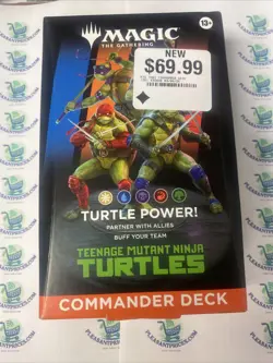 NEW! Deck "Turtle Power" Teenage Mutant Ninja Turtles TMT MTG SEALED! - Image 1