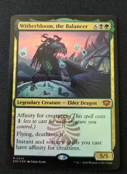 MTG - Witherbloom, the Balancer - FOIL - Secrets of Strixhaven - NM Mythic #245 - Image 1
