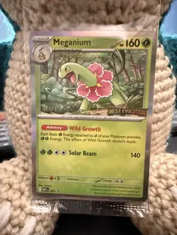 Pokemon TCG Mega Evolution Prerelease Staff Promo Set (4 card Sealed) - Image 1