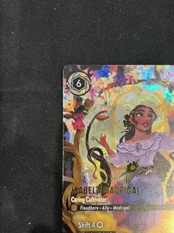 2026 Disney Lorcana Isabela Madrigal Caring Cultivator Enchanted #224/204 NM - Image 2