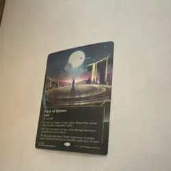 MTG Plaza of Heroes 0168 Alt Art English Stellar Sights Galaxy Foil - Image 2