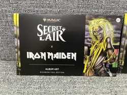 Magic the Gathering Secret Lair x Iron Maiden Album Art Foil Edition 2 Sealed LP - Image 3