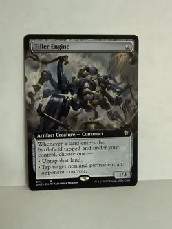 MTG Tiller Engine (Extended Art) - Commander: Dominaria United - Near Mint NM - Image 1