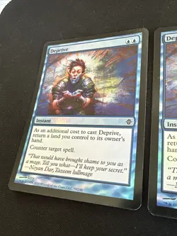 MTG Magic - Deprive - Rise of the Eldrazi - Common - Foil Near Mint / LP- 59/248 - Image 5