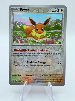 Eevee - (Pokemon Day 2025) (Reverse Cosmos Holo) 074/131 Miscellaneous Cards... - Image 1