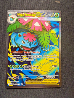 Pokemon TCG Mega Venusaur EX 155/132 Full Art Ultra Rare – Mega Evolutions – NM - Image 2