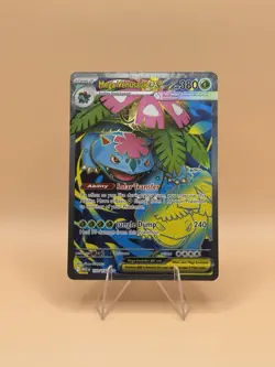Pokemon TCG Mega Venusaur EX Full Art 155/132 Mega Evolutions NM - Image 1