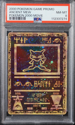 2000 Pokemon Ancient Mew PSA 8 NM-MT Pokemon Movie Game Promo Double Holo Card - Image 3