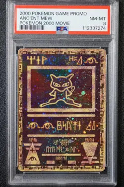 2000 Pokemon Ancient Mew PSA 8 NM-MT Pokemon Movie Game Promo Double Holo Card - Image 5