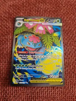Pokemon TCG Mega Venusaur EX 155/132 Mega Evolution Full Art - NM - Image 1