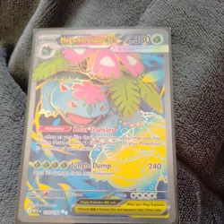 Pokemon TCG Mega Venusaur EX Full Art 155/132 Mega Evolutions NM - Image 1