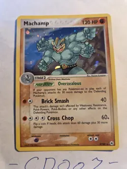 Pokemon TCG Machamp Holo Rare Card 9/101 Hidden Legends NM - Image 3