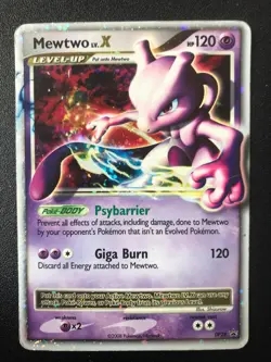 Mewtwo Lv.X DP28 Diamond & Pearl Promo Pokemon holo rare card MP - Image 1