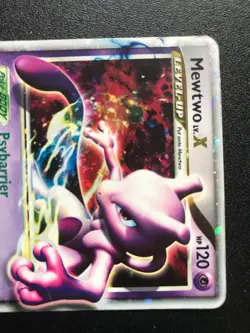 Mewtwo Lv.X DP28 Diamond & Pearl Promo Pokemon holo rare card MP - Image 2