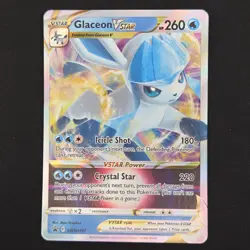 Pokemon TCG Card Glaceon VSTAR SWSH197 Black Star Promo Holo - NM - Image 1