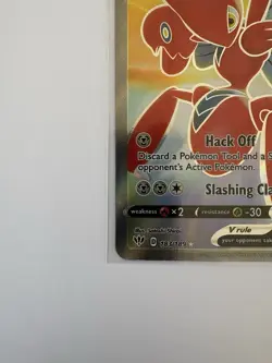Pokemon TCG Scizor v Darkness Ablaze Holo Ultra Rare Card 183/189 NM/M Condition - Image 2