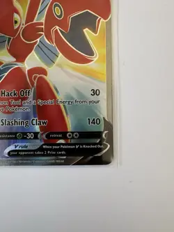 Pokemon TCG Scizor v Darkness Ablaze Holo Ultra Rare Card 183/189 NM/M Condition - Image 3