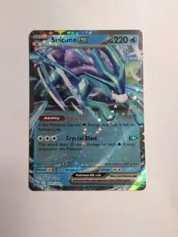 Pokemon Card Suicune ex 010/034 Pokemon Card Game Classic Near Mint - Image 2