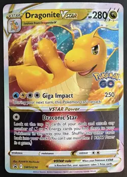 Dragonite VSTAR SWSH236 SWSH: Sword & Shield Promo Cards Holo NM - Image 1